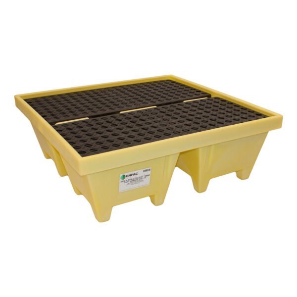 Supplier of ENPAC 4 Drum Poly Spill Pallet XL, Yellow (5001-YE) in UAE