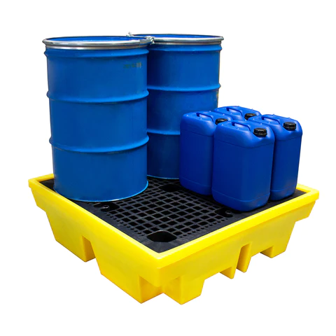 Supplier of ROMOLD 4 Drum Spill Pallet (For 4 x 205ltr Drums) BP4 in UAE