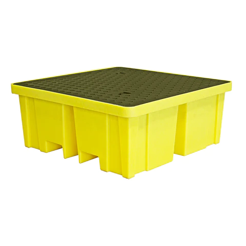 Buy ROMOLD 4 Drum Spill Pallet (With Extra Capacity) BP4XL in UAE