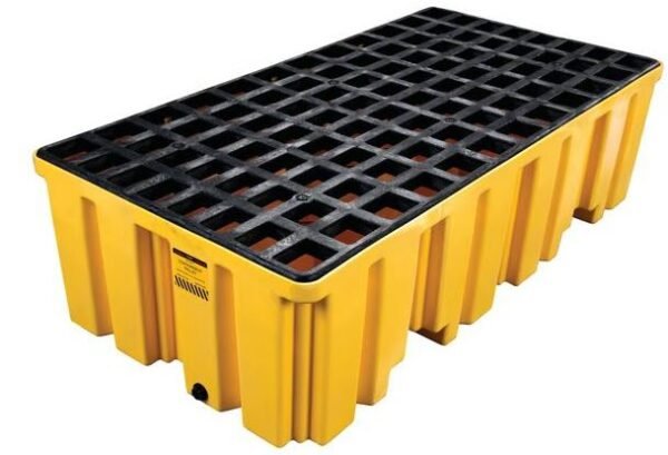 Supplier of EAGLE 2 Drum Plastic Pallet With Drain (1620) in UAE
